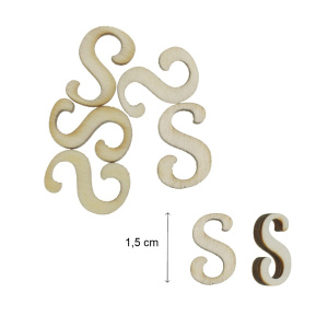 Litera placaj 1,5cm 5/set - Img 20