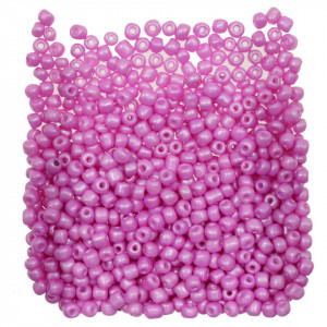Margele nisip rotunde cyclam perlat 4mm 60g