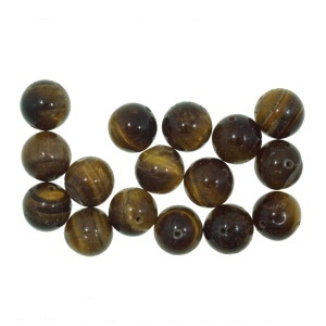 Margele tip semipretioase ochi de tigru 12mm 40g