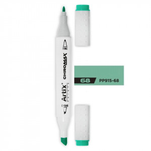 Marker pe baza de alcool cu 2 capete varf rotund si tesit 1mm/2-5mm Artix PP915 - Img 54