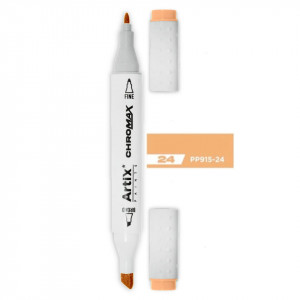 Marker pe baza de alcool cu 2 capete varf rotund si tesit 1mm/2-5mm Artix PP915 - Img 92