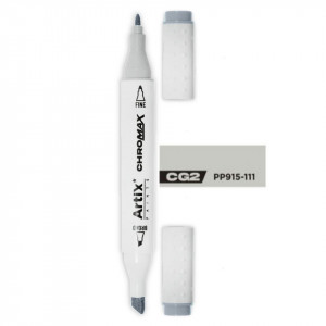 Marker pe baza de alcool cu 2 capete varf rotund si tesit 1mm/2-5mm Artix PP915 - Img 112