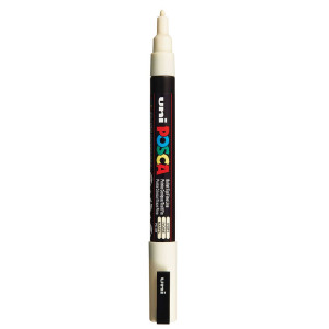 Marker vopsea pe baza de apa varf 0,9-1,3mm Uni Posca pc-3m - Img 4