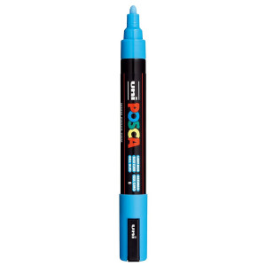 Marker vopsea pe baza de apa varf 1,8-2,5mm Uni Posca pc-5m - Img 4
