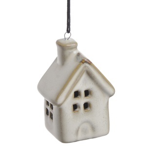 Miniatura casuta din ceramica maro 4,5x3,5x7cm Canea 208CAN06-040_MIX