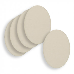 Oval placaj 2,1x3cm 5/set