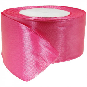 Panglica satinata fucsia deschis 40mm x 21m/rola