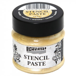 Pasta pentru sablon (stencil paste) 50ml Pentart 2940- - Img 5
