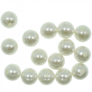 Perla plastic ivoar/crem 14mm 20g