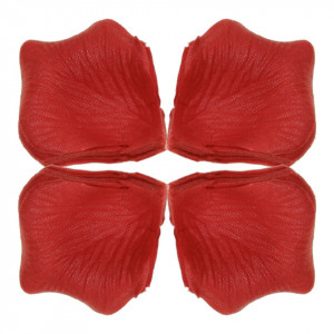 Petale flori textil 4,5x4,5cm 128/set - Img 3