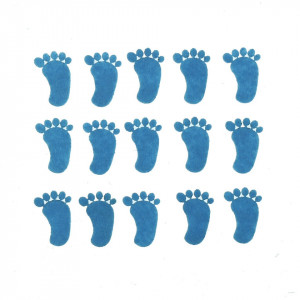 Piciorus pasla bleu 2,5x1,6cm 15/set