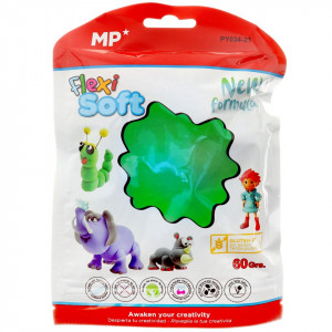 Plastilina elastica uscare la aer Flexi Soft 60g MP Colours PY034 - Img 20