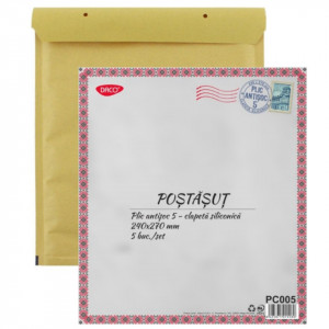 Plic antisoc 24x27cm nr.5 Daco natur PC005