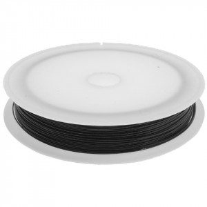 Sarma de modelaj neagra 0,5mm x 8m/rola