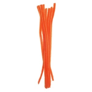 Sarma plusata 10mm x 30cm 10/set portocaliu AAC956