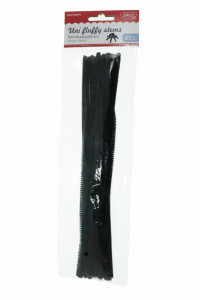 Sarma plusata 6mm x 30cm 25/set Daco negru AD008N
