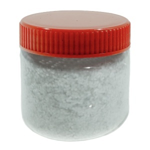 Sclipici alb iridescent granulatie mare borcan 40g