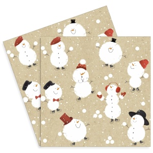 Servetel Distractie de iarna 33x33cm 2/set 1111-22514