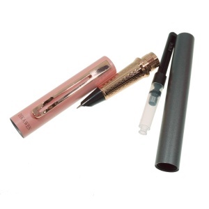 Stilou metal cu convertor culori diverse Dikawen 8079 - Img 2