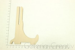 Suport foto placaj natur 2 piese 13cm - Img 2