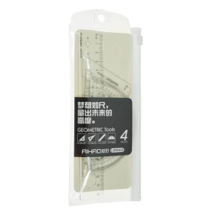 Trusa geometrie 4 piese Aihao LB00428