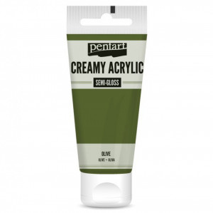 Vopsea acrilica Creamy semilucioasa 60ml Pentart - Img 2