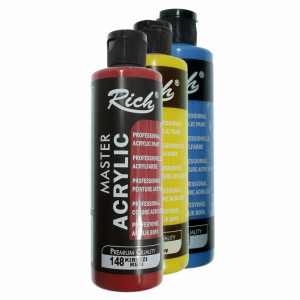 Vopsea acrilica mata 240ml Rich AKR-240