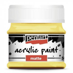 Vopsea acrilica mata 50ml Pentart - Img 3