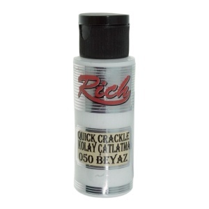 Vopsea acrilica mata 60ml Rich alb 050