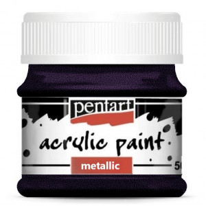 Vopsea acrilica metalizata 50ml Pentart - Img 14