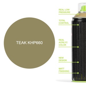 Vopsea acrilica spray 400ml Kobra HP bej inchis 66 - Img 2