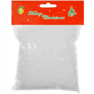 Zapada artificiala plastic alb translucid 45g