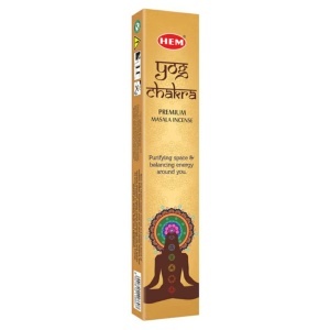 Betisoare parfumate naturale 10/set Yog Chakra Hem