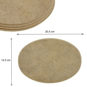 Blat mdf oval 0,7cm ZP545/546 - Img 3