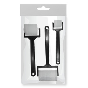 Burete pictura tip trafalet 2,6cm/4,1cm/6,1cm 3/set 502146
