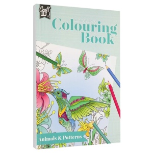 Carte de colorat 22x29,7cm 64 pagini animale + diverse Creative Craft CR5013/GE
