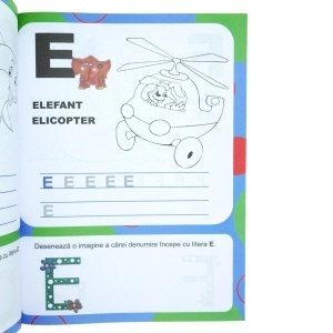 Carte educativa 21x28,5cm 32 pagini - Invatam alfabetul - Img 2