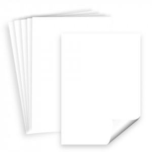 Carton carti de vizita alb texturat A4 250g 10/set Favini