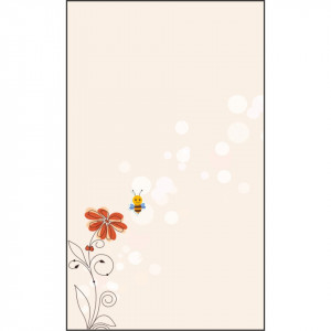 Cartonas martisor model-18 floare 9x5,4cm 10/set - Img 2