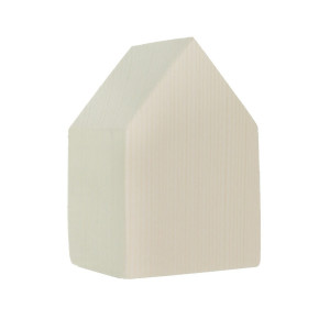 Casuta lemn natur 5x4x7,5cm
