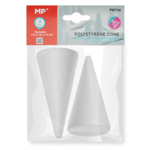 Con polistiren 5.5x11cm 2/set MP PM724