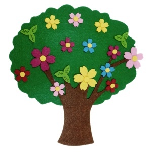 Copac pasla cu flori 24x22cm