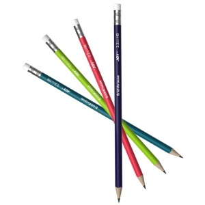 Creion grafit 2,2mm HB cu guma ErichKrause culori diverse Joy 62768