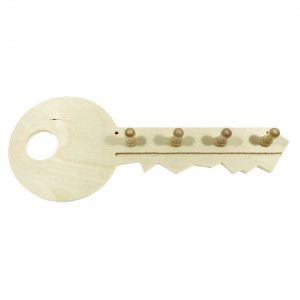 Cuier forma cheie cu 4 agatatori 25,3x10x3,8cm KL160