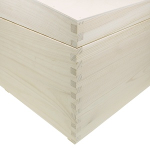 Cutie lemn cufar pentru bani 35x25x23cm PK350o - Img 7