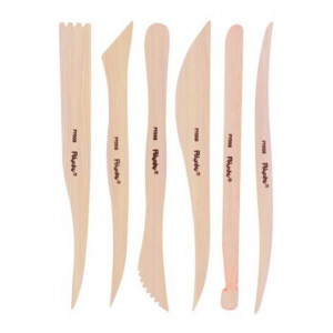Ebosor lemn pentru modelaj 6/set Artix PY008 - Img 2