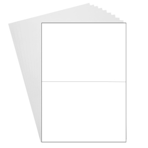 Eticheta adeziva dreptunghi alba 21x14,85cm 5 coli x 2buc/set Neo s