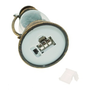 Felinar plastic cupru cu led 6x13,5cm - Img 3