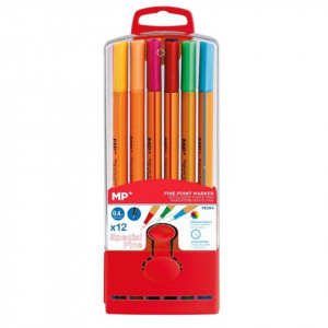 Fineliner varf 0,4mm 12/set MP PE204