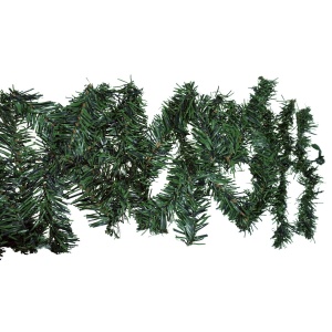 Ghirlanda brad artificial verde 24cm x 2,4m - Img 1